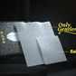 Only Gentlemen Deluxe Flushable Wipes, Unscented, XXL - Only Gentlemen